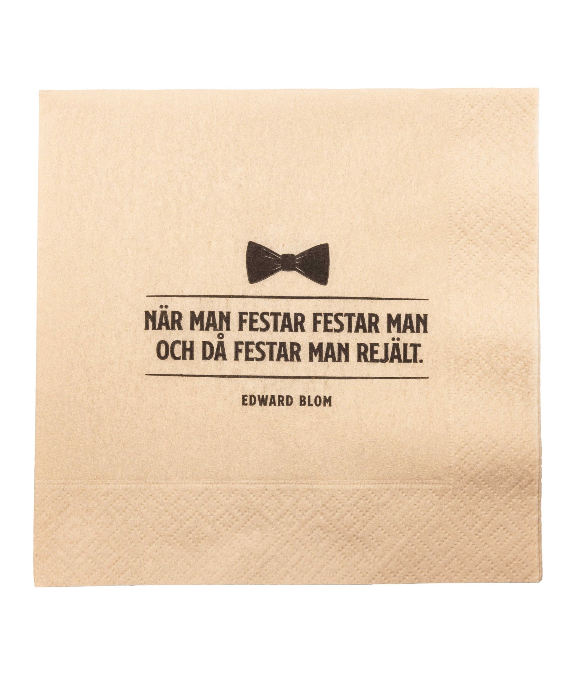 Beige, Servett, 20 pack, 33x33 cm