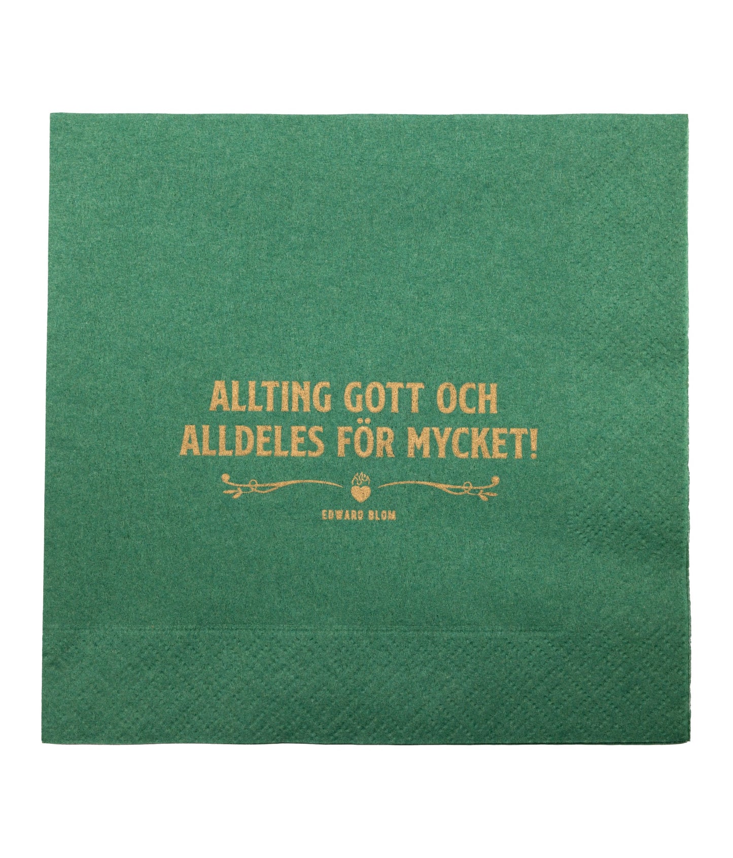 Mörk grön, Servett, 20 pack, 33x33 cm