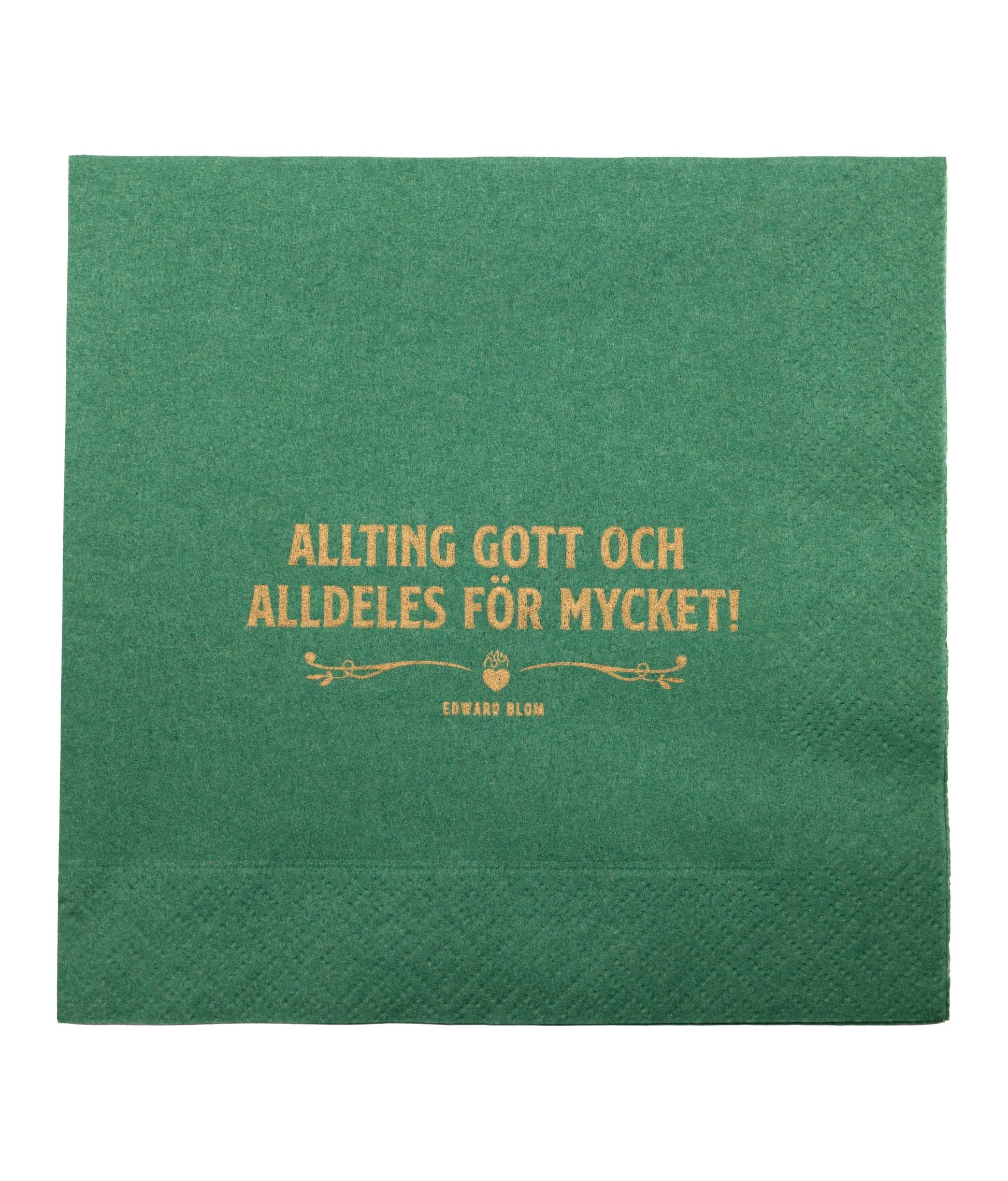 Mörk grön, Servett, 20 pack, 33x33 cm